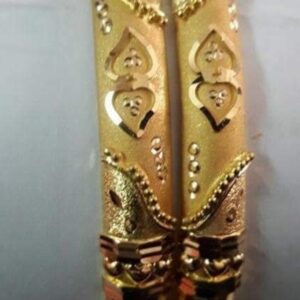 22kt plain gold kada