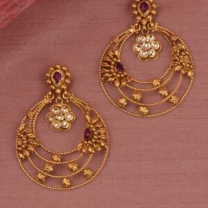 18kt gold zoya earrings