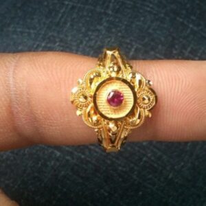 22kt gold sahana ring