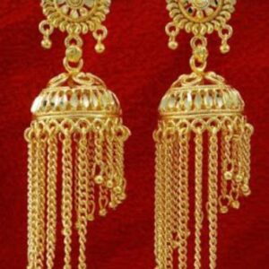 18kt gold maya earrings