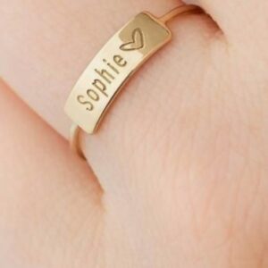18kt gold sophia ring