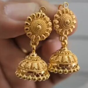 18kt gold mahi earrings