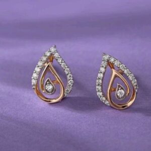 Indigo Daimond Earrings